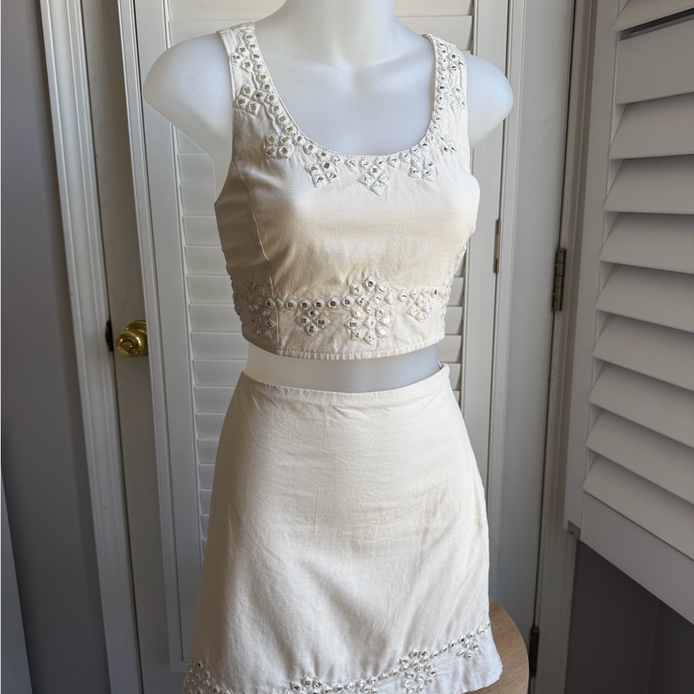 Midnight Sky Mirrorball two piece summer set size Small